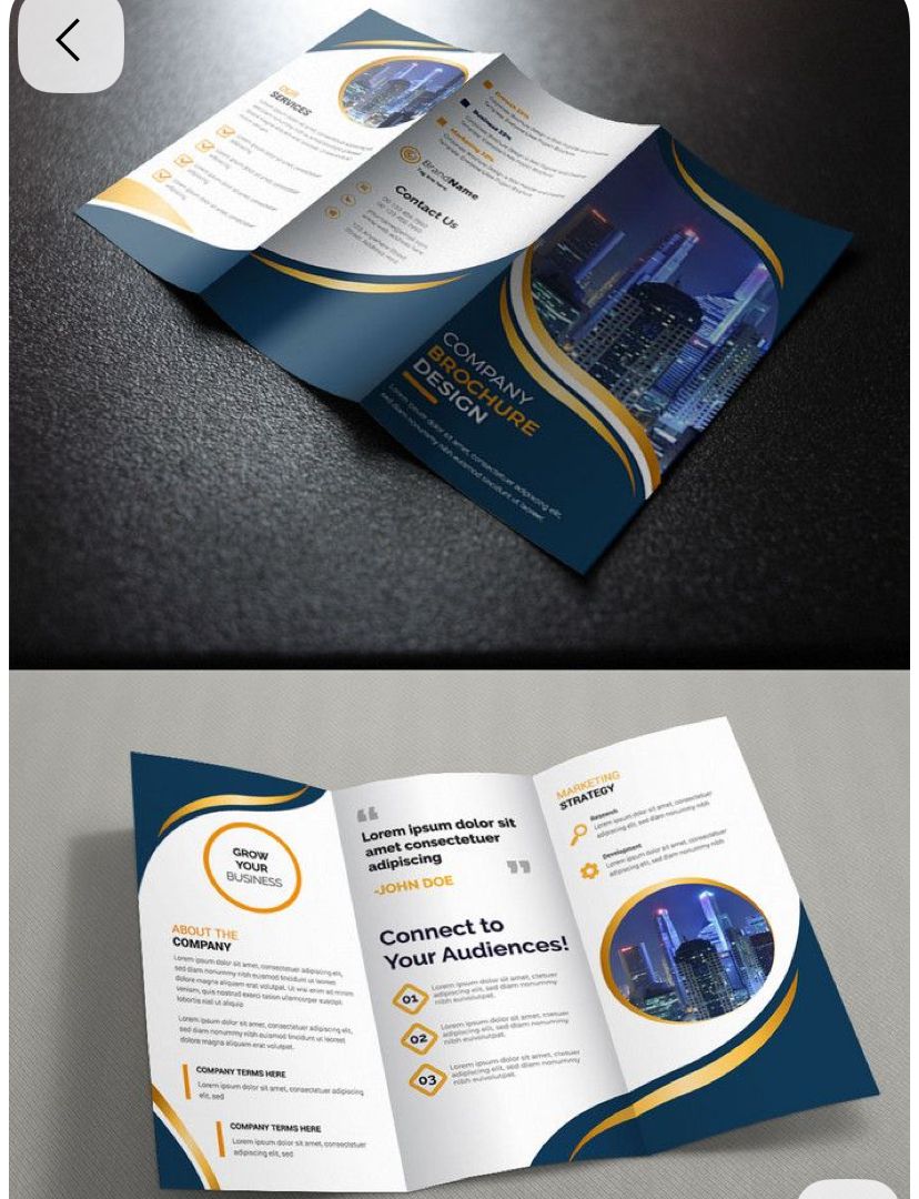 Brochure Design — project 1